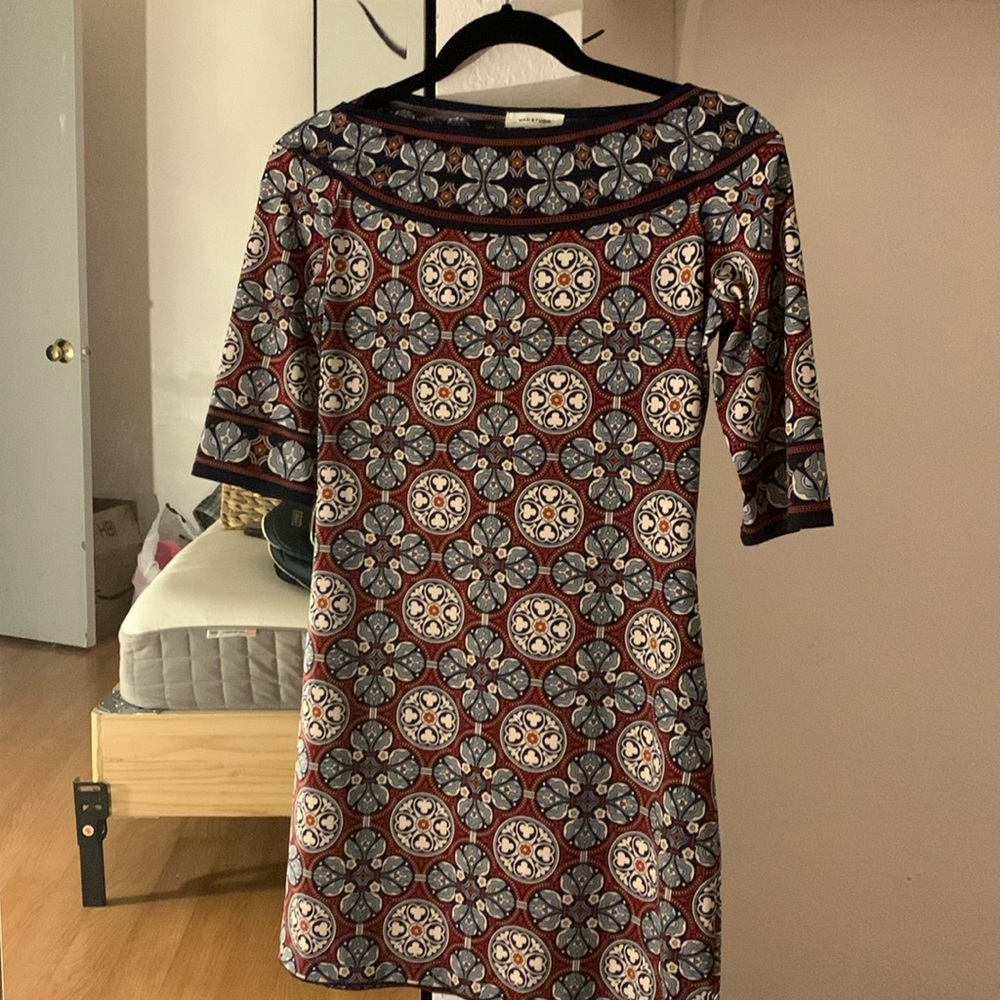 Max Studio Tunic printed dress size XS